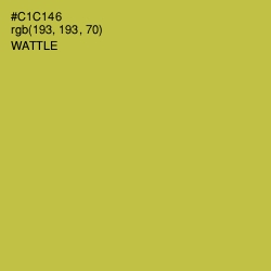 #C1C146 - Wattle Color Image