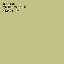 #C1C186 - Pine Glade Color Image