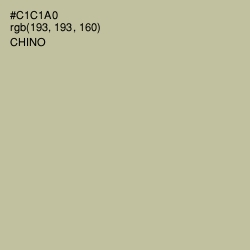 #C1C1A0 - Chino Color Image