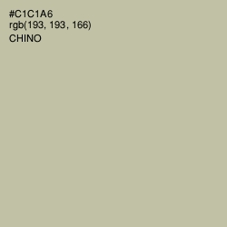 #C1C1A6 - Chino Color Image