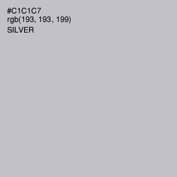 #C1C1C7 - Silver Color Image