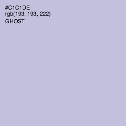 #C1C1DE - Ghost Color Image