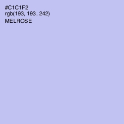 #C1C1F2 - Melrose Color Image