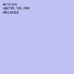 #C1C1F6 - Melrose Color Image