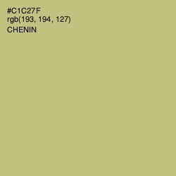 #C1C27F - Chenin Color Image