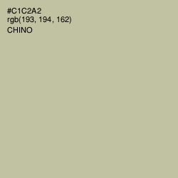 #C1C2A2 - Chino Color Image