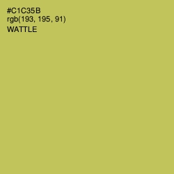 #C1C35B - Wattle Color Image