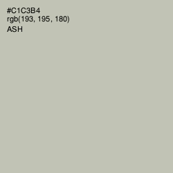 #C1C3B4 - Ash Color Image