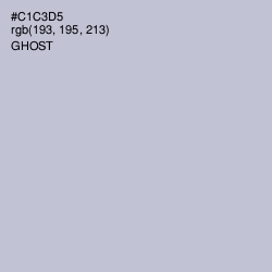 #C1C3D5 - Ghost Color Image