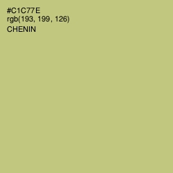 #C1C77E - Chenin Color Image