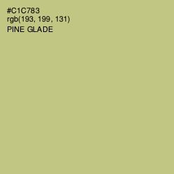 #C1C783 - Pine Glade Color Image