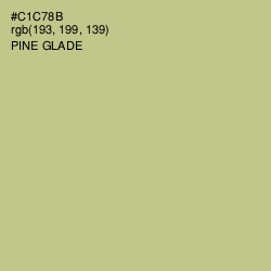 #C1C78B - Pine Glade Color Image