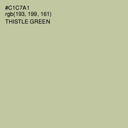 #C1C7A1 - Thistle Green Color Image