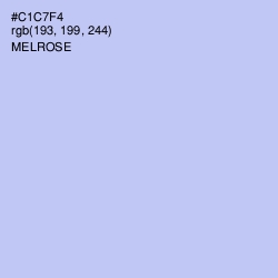 #C1C7F4 - Melrose Color Image