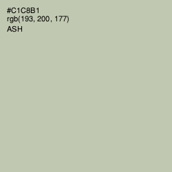 #C1C8B1 - Ash Color Image