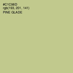 #C1C98D - Pine Glade Color Image