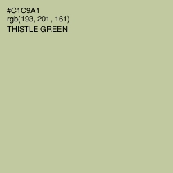 #C1C9A1 - Thistle Green Color Image