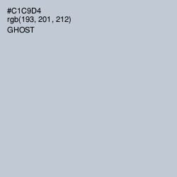 #C1C9D4 - Ghost Color Image