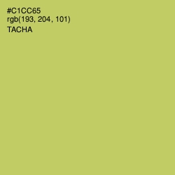 #C1CC65 - Tacha Color Image