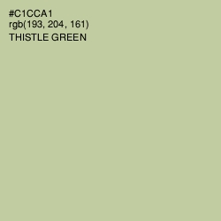 #C1CCA1 - Thistle Green Color Image