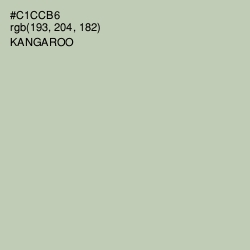 #C1CCB6 - Kangaroo Color Image