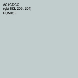 #C1CDCC - Pumice Color Image