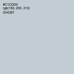 #C1CDD2 - Ghost Color Image