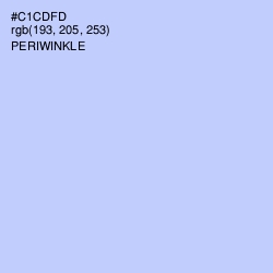 #C1CDFD - Periwinkle Color Image