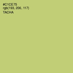 #C1CE75 - Tacha Color Image