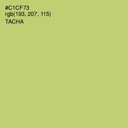 #C1CF73 - Tacha Color Image