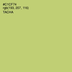 #C1CF74 - Tacha Color Image