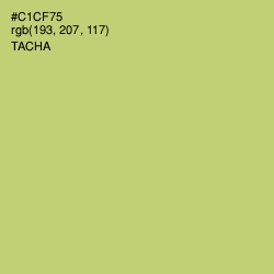 #C1CF75 - Tacha Color Image