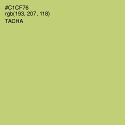 #C1CF76 - Tacha Color Image