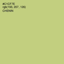 #C1CF7E - Chenin Color Image