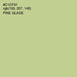 #C1CF91 - Pine Glade Color Image