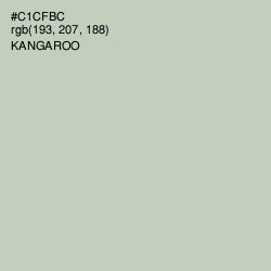 #C1CFBC - Kangaroo Color Image