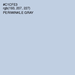 #C1CFE3 - Periwinkle Gray Color Image