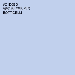 #C1D0ED - Botticelli Color Image