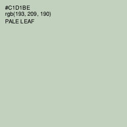 #C1D1BE - Pale Leaf Color Image