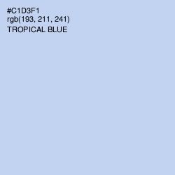 #C1D3F1 - Tropical Blue Color Image