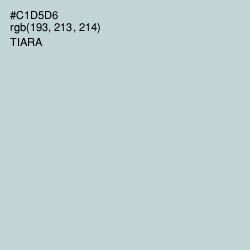 #C1D5D6 - Tiara Color Image