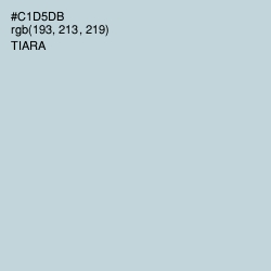 #C1D5DB - Tiara Color Image