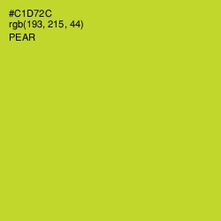 #C1D72C - Pear Color Image