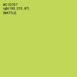 #C1D757 - Wattle Color Image