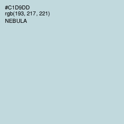 #C1D9DD - Nebula Color Image