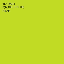 #C1DA24 - Pear Color Image