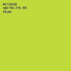 #C1DA3B - Pear Color Image