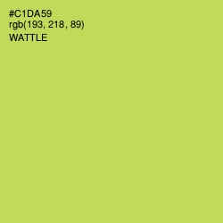 #C1DA59 - Wattle Color Image