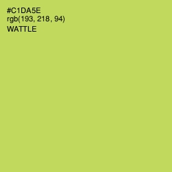 #C1DA5E - Wattle Color Image