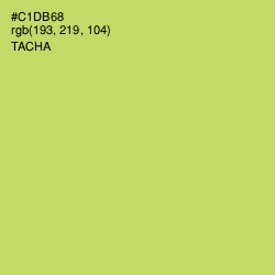 #C1DB68 - Tacha Color Image